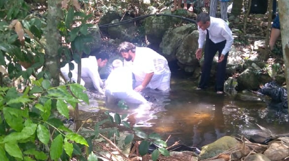 Baptisms from the First World Conference of the Second Invitation Brazil 2019